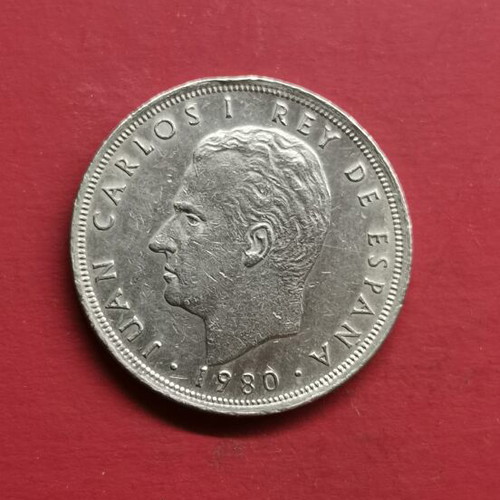Spain 5 Pesetas Coin 1980 like new