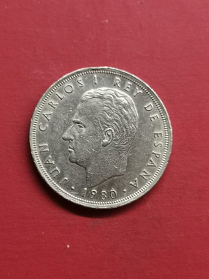Spain 5 Pesetas Coin 1980 like new