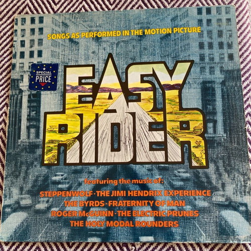 Easy Rider vinyl used with songs from the motion picture