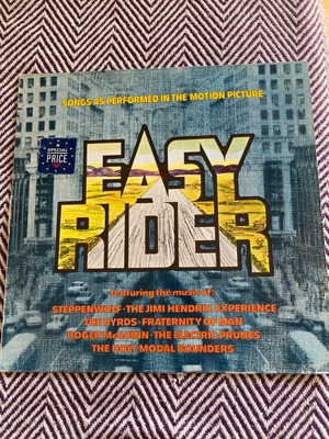 Easy Rider vinyl used with songs from the motion picture