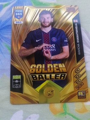 Golden Baller Kvaratskhelia κάρτα σαν καινούργιο