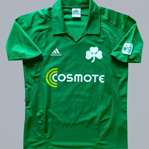 Panathinaikos FC Adidas 2008–09 100 Years Anniversary Home Shirt like new