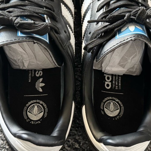 Adidas Samba αντρικά sneakers σαν καινούργια, μέγεθος 42.5, μαύρα
