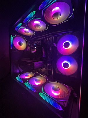 Custom Gaming PC with Asus TUF VG279QM1A Monitor