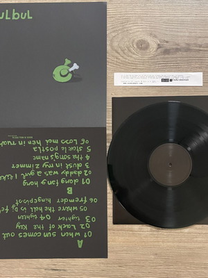 Bulbul 6 Limited Edition βινύλιο με διαυγές πράσινο και μαύρο νέφος
