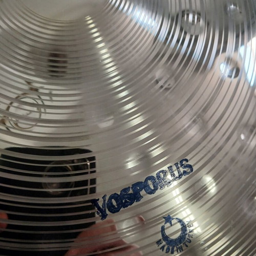 Turkey cymbal set B08, new, 5 pieces with drumsticks