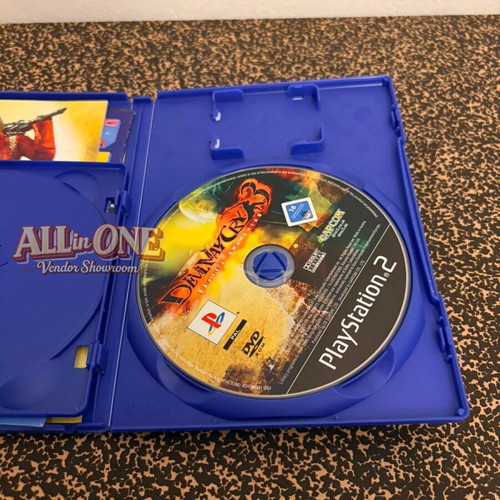 Devil May Cry 3 Dante's Awakening PS2 game with rare Monster Hunter demo