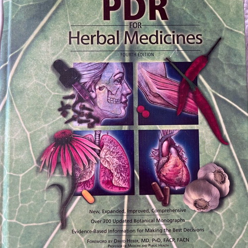 PDR for Herbal Medicines Fourth Edition new