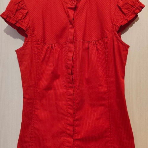 Mango shirt medium size, like new, watermelon pink