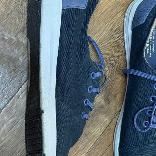 Toms sneakers Lina summer, like new, blue size 45