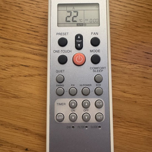 Toshiba A/C Remote Control WH-L03SE like new