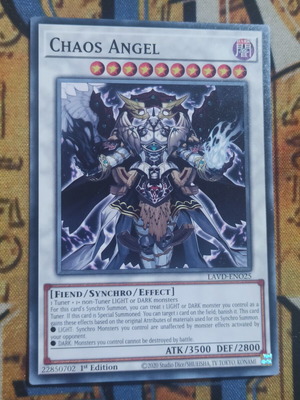 Chaos Angel Synchro κάρτα Yu-Gi-Oh!