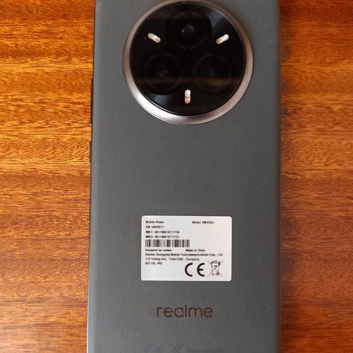 Realme 14 Pro Plus Grey smartphone 12GB RAM 512GB storage