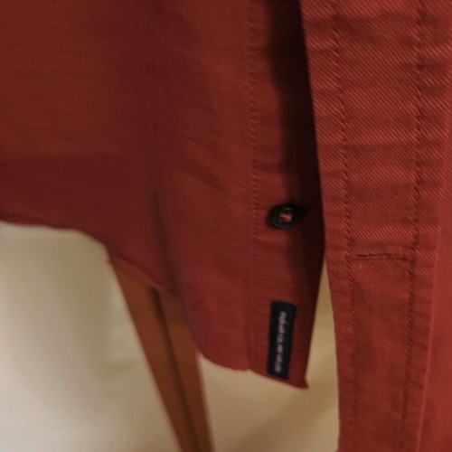 Manetti Men's Long-Sleeve Shirt Like New, Red, Size M