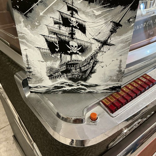 Pirate Ship decorative new, PLA material