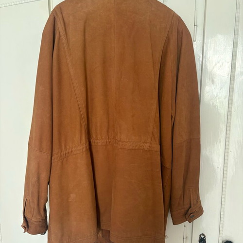 Yorn suede jacket like new, brown, size XXL