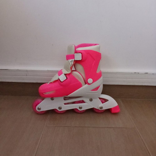 Pink roller skates size 35-38 with 4 wheels