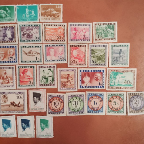 Indonesia mint stamps collection, new condition