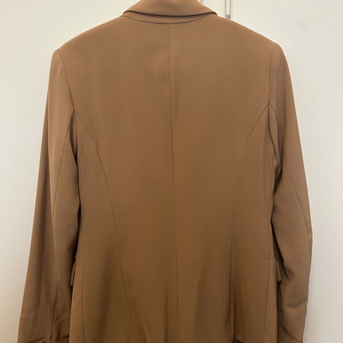 Pull & Bear beige blazer jacket used