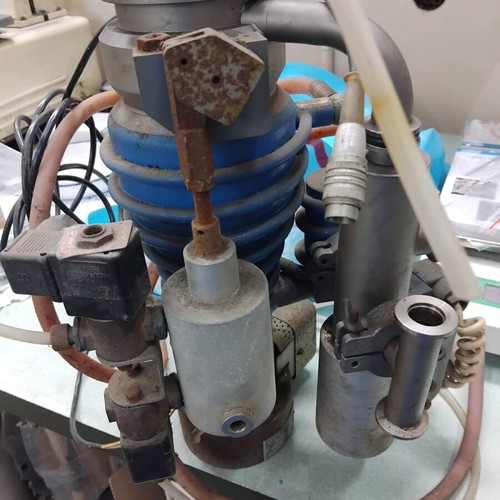 Diffusion vacuum pump used