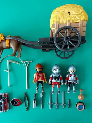Playmobil Κάρο Παγίδα Ιπποτών Του Γερακιού μεταχειρισμένο