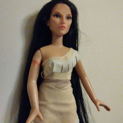 Pocahondas Disney doll used, collectible edition, large size