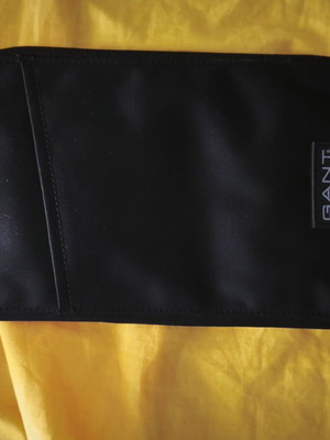 Gant men's toiletry bag like new, black