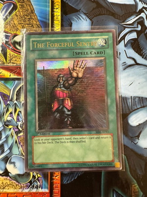 The Forceful Sentry (V.1 - Ultra Rare) 1st edition μεταχειρισμένη κάρτα Yu-Gi-Oh!