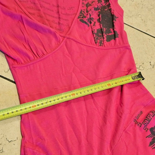 Simple pink dress like new, sizes S and M