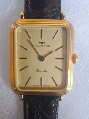 Technos vintage Swiss women's watch new with strap