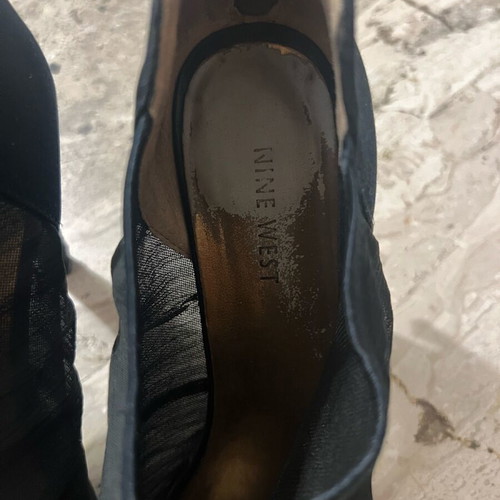 Nine West black ankle boots like new, size 39