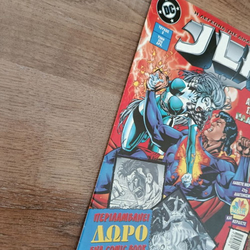 JLA 2 Justice League comic book used, Modern Times