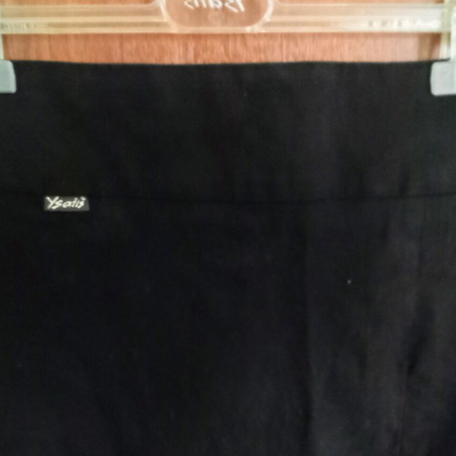 Ysatis mini skirt black like new size M