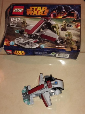 Lego Star Wars Kashyyyk Troopers 75035 употребяван без фигурки и с липсващи части