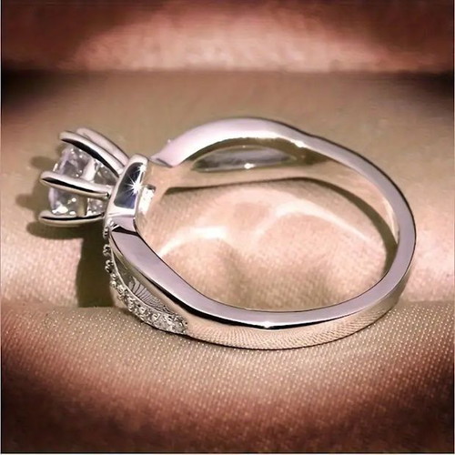 Rings made to order, size No.5-12, silver color, copper material