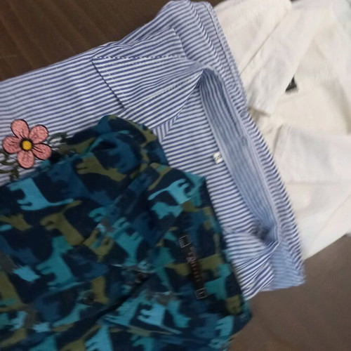 Women's shirts used, pack of 4, size M