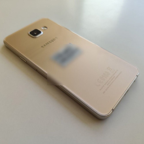 Samsung Galaxy A3 (2016) 16GB Gold like new with charger, case, headphones, box
