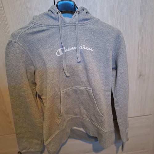 Champion kids hoodie new, size Large, grey