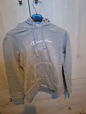 Champion kids hoodie new, size Large, grey