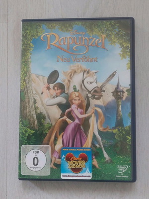 DVD Ραπουνζέλ και ο ληστής σαν καινούριο, animation, Disney