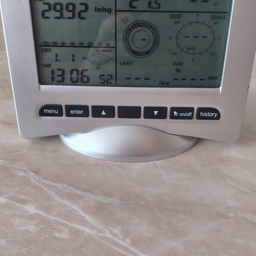 Alecto Wireless Weather Station like new, multifunctional