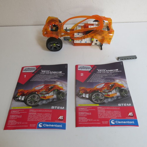 Mechanical Workshop Learn & Build used with missing parts Clementoni