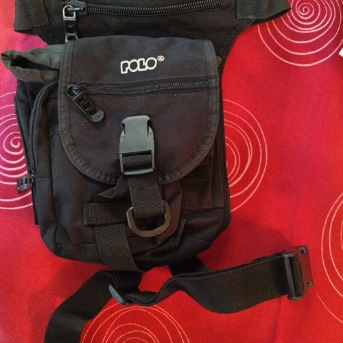 Polo Gun Tactical thigh and waist bag, black