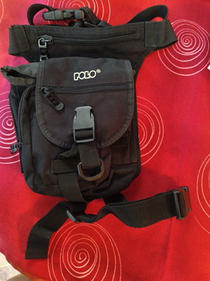 Polo Gun Tactical thigh and waist bag, black