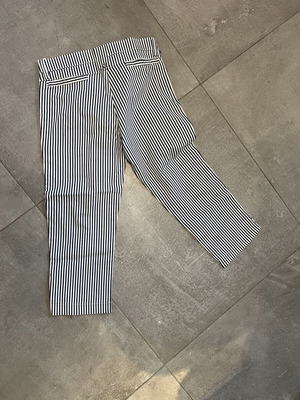Copola women's marionette pants white and dark blue size small like new