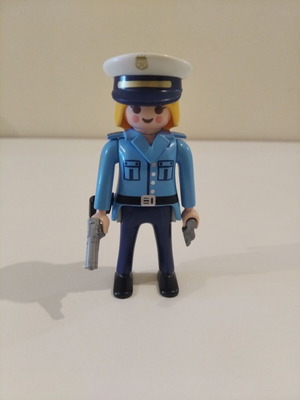 Φιγούρα Playmobil Κοπέλα Αστυνομικός σαν καινούργιο