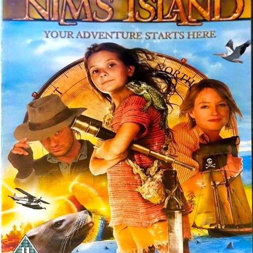 Nim's Island DVD καινούργιο, περιπέτεια οικογενειακή ταινία με Jodie Foster