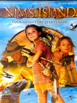 Nim's Island DVD καινούργιο, περιπέτεια οικογενειακή ταινία με Jodie Foster