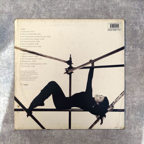Paula Abdul Head Over Heels LP vinyl album used, original UK 1995