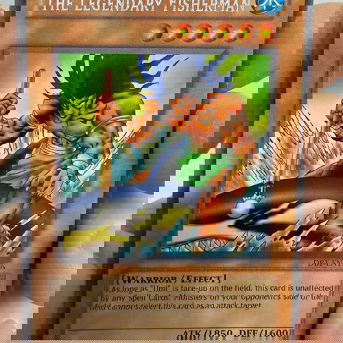 Κάρτα YU-GI-OH The legendary Fisherman σαν καινούργιο